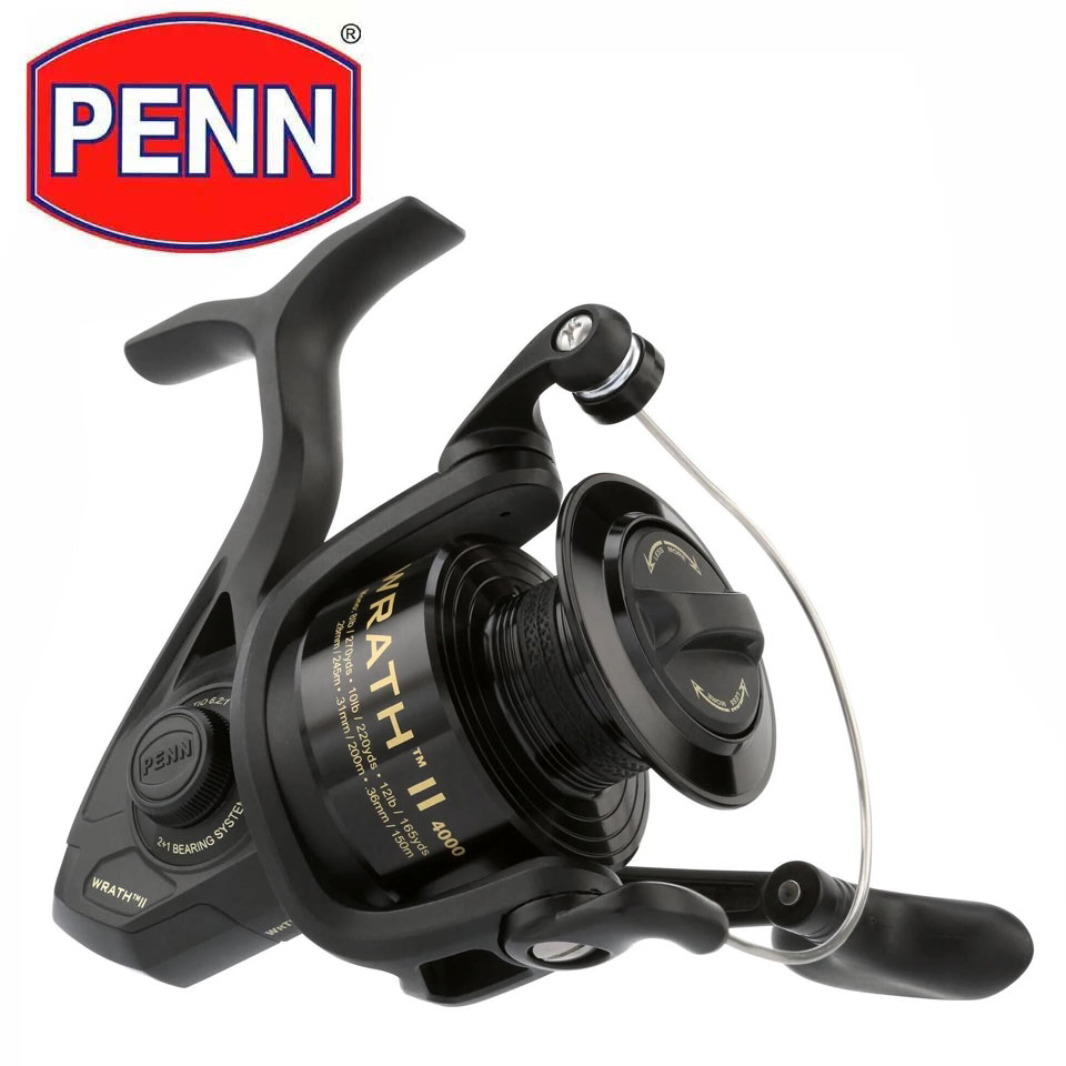 Abu Garcia Reel Max - Carrete giratorio PENN WRATH II 2500-8000