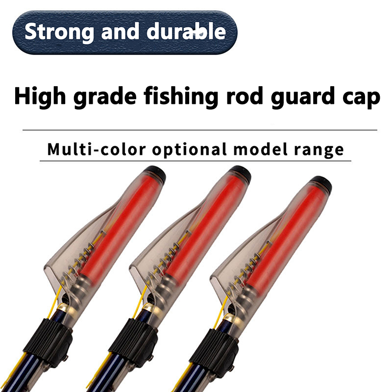 Fishing Rod Case - 1 unidad de cubierta transparente para