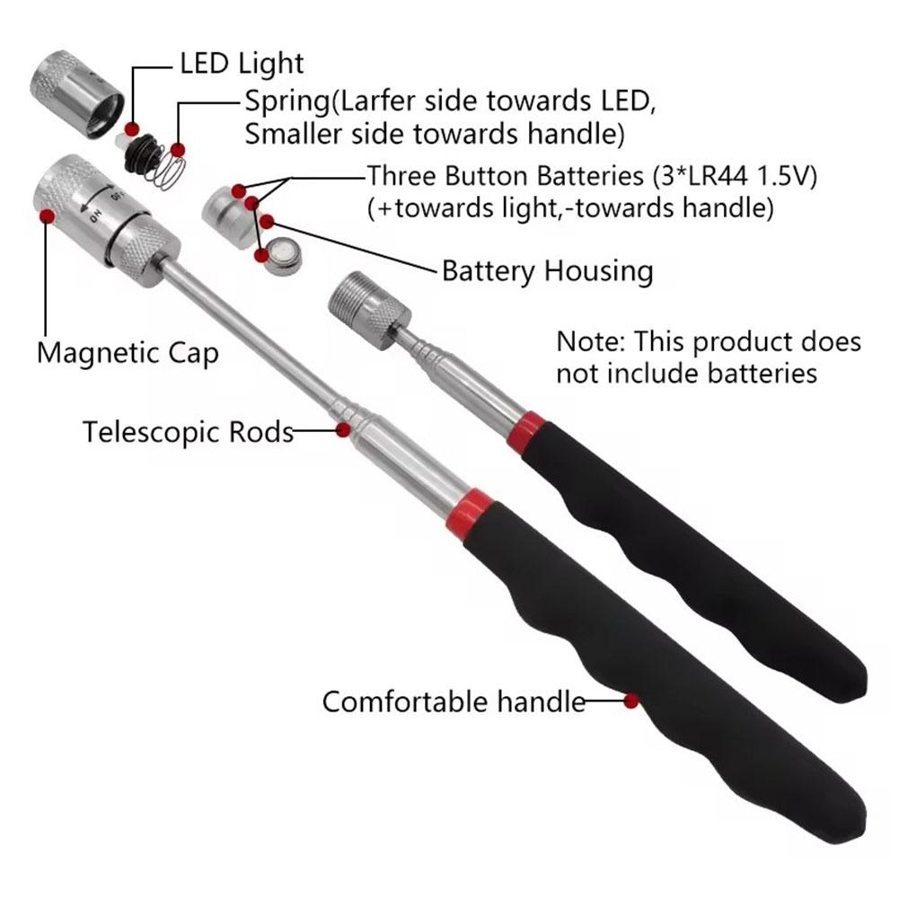 Bolígrafo Magnético Telescópic - Fishing Rod Travel reseña y precio