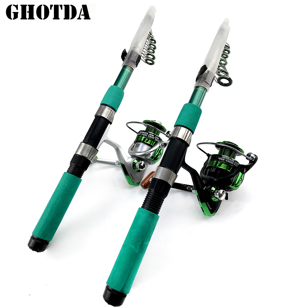 Juego de caña de pescar superd - Fishing Rod Combo reseña y precio
