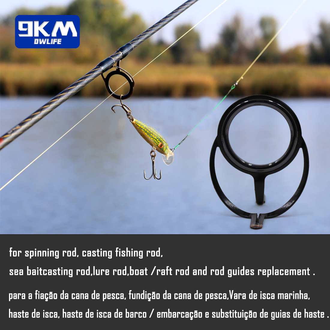 Kit de reparación de caña de p - Fishing Rod Spinning reseña y precio