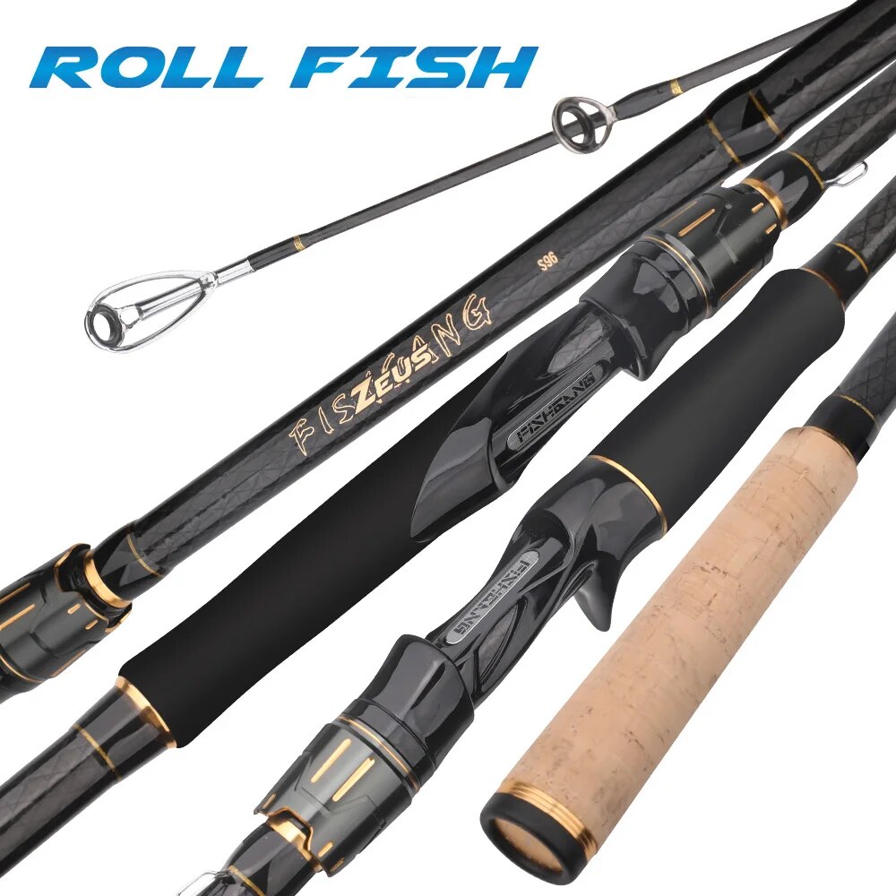 ROLLFISH-caña de pescar girato - Fishing Rod Surf reseña y precio
