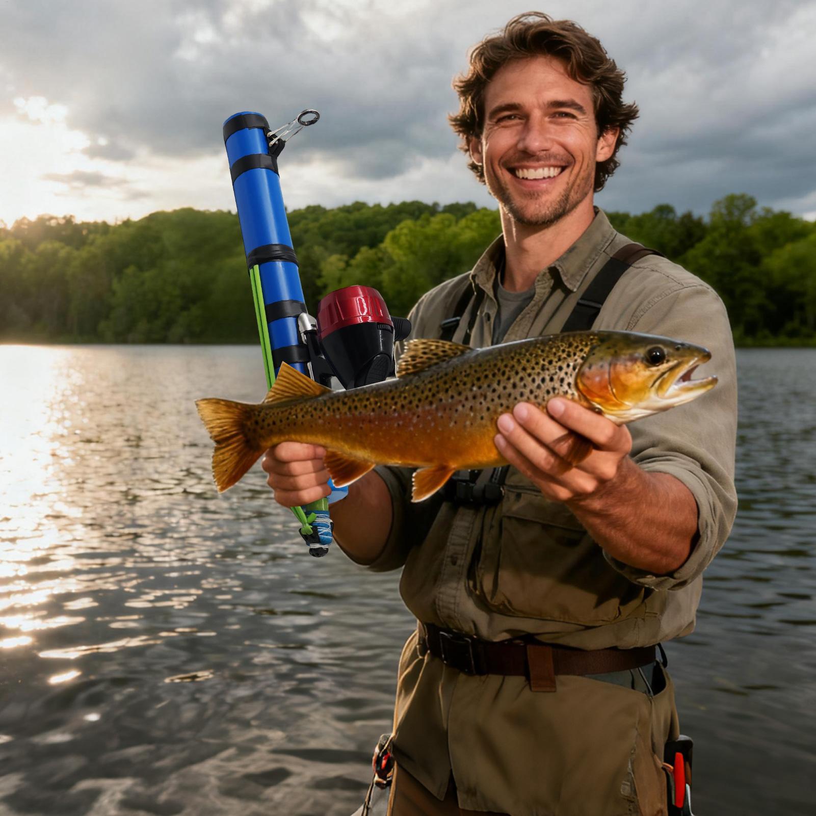 Caña de pescar con diseño de t - Fishing Rod Combo reseña y precio