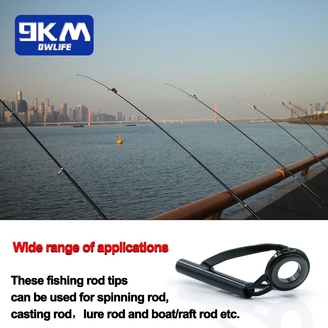 Kit de Reparación de Anillas d - Fishing Rod Tip Replacement reseña y precio