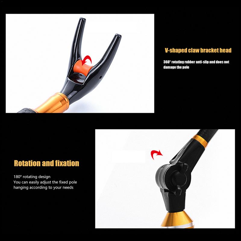 Soporte telescópico ajustable  - Fishing Rod Carbon Fiber reseña y precio