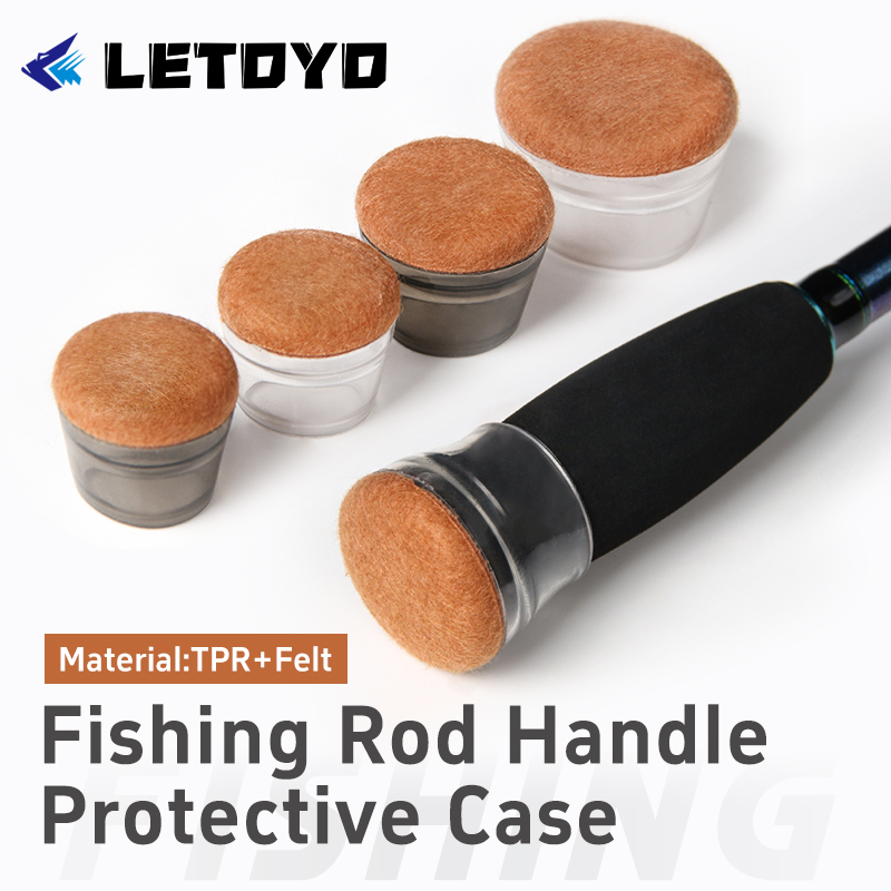 LETOYO fieltro protector infer - Fishing Rod Case reseña y precio