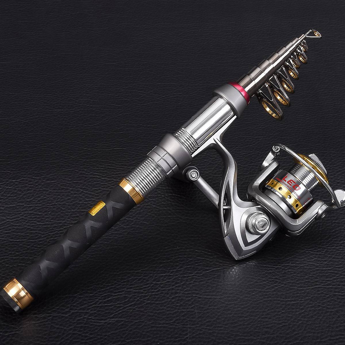 Combo de caña de pescar y carr - Fishing Rod Combo reseña y precio