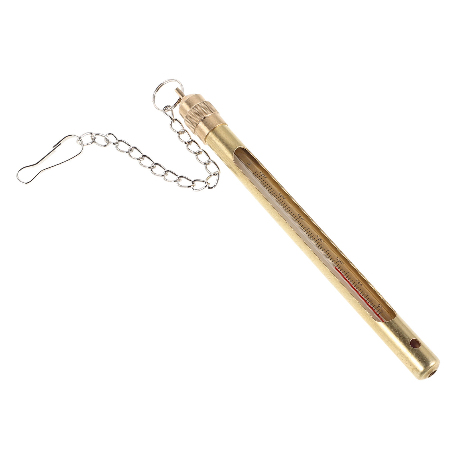 Termómetro de agua de metal pa - Fishing Rod Fly reseña y precio