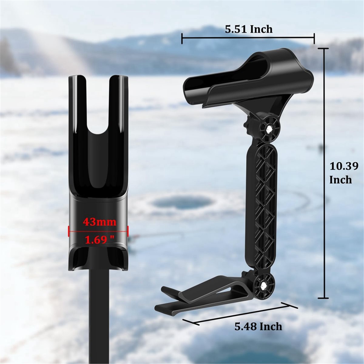 POPULAR - Juego de 2 Soportes  - Fishing Rod Ice reseña y precio