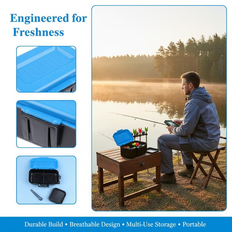 Caja portátil para señuelos de - Fishing Rod Case reseña y precio