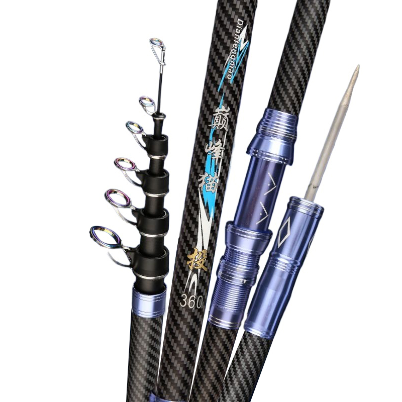 Mejor caña de pescar telescópi - Fishing Rod Surf reseña y precio