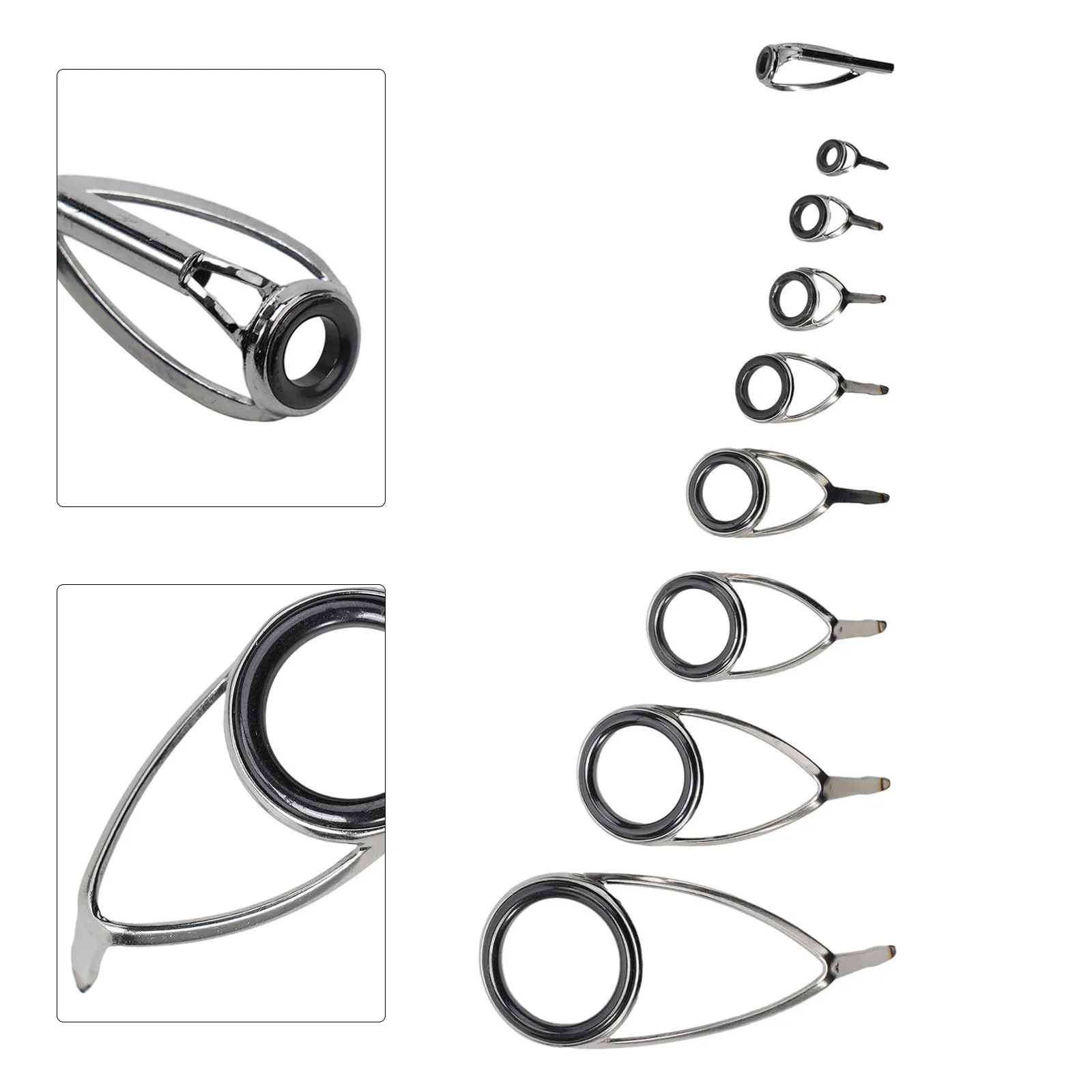 9 Uds caña de pescar anillo su - Fishing Rod Building Kit reseña y precio