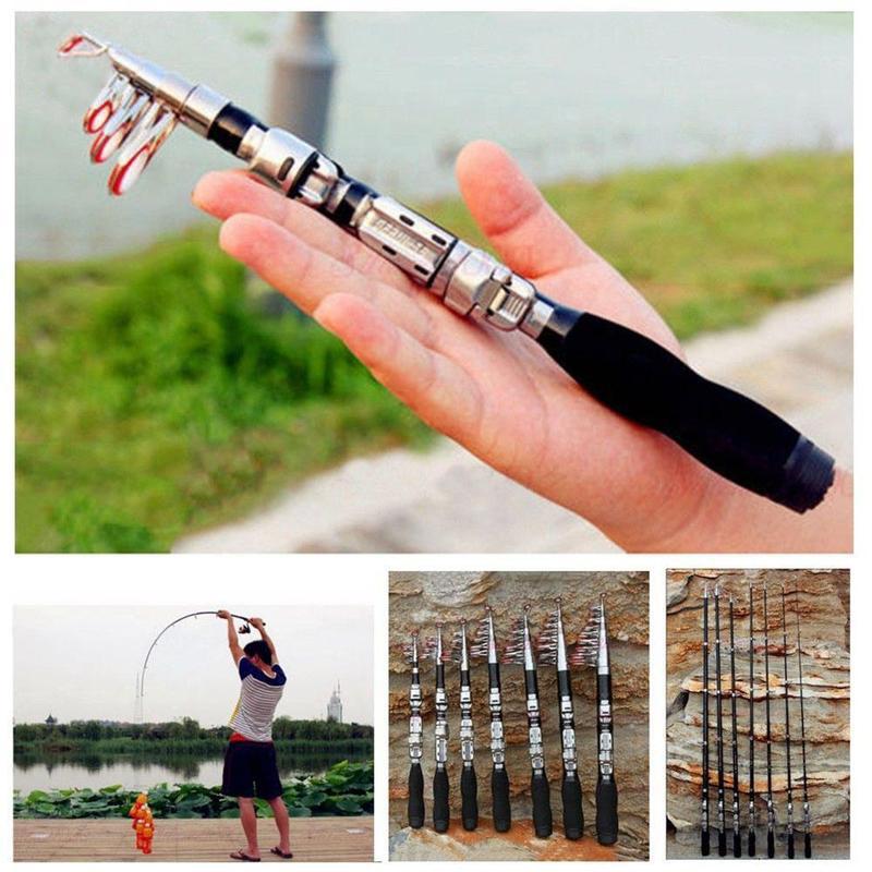 Caña de Pescar Telescópica Aju - Fishing Rod Casting reseña y precio