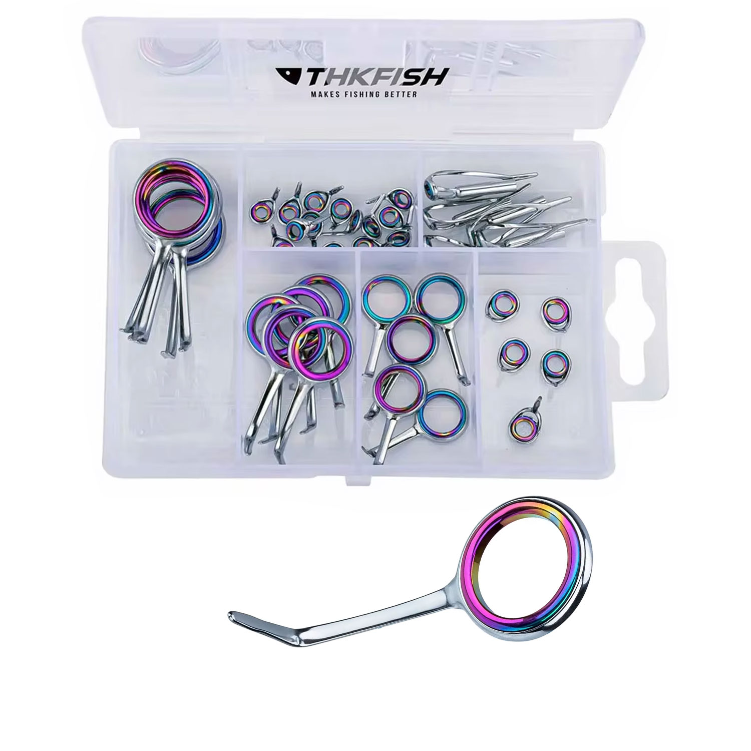 Kit de anillo de guía para cañ - Fishing Rod Tip Replacement reseña y precio