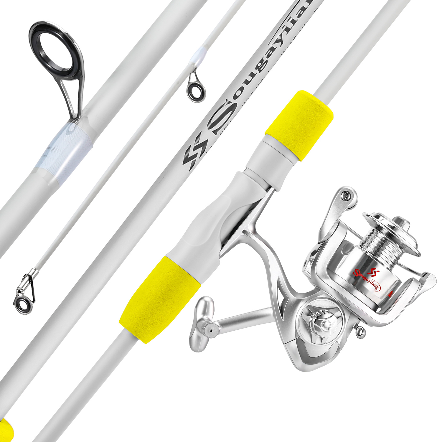 Sougayilang, caña de pescar gi - Fishing Rod Combo reseña y precio