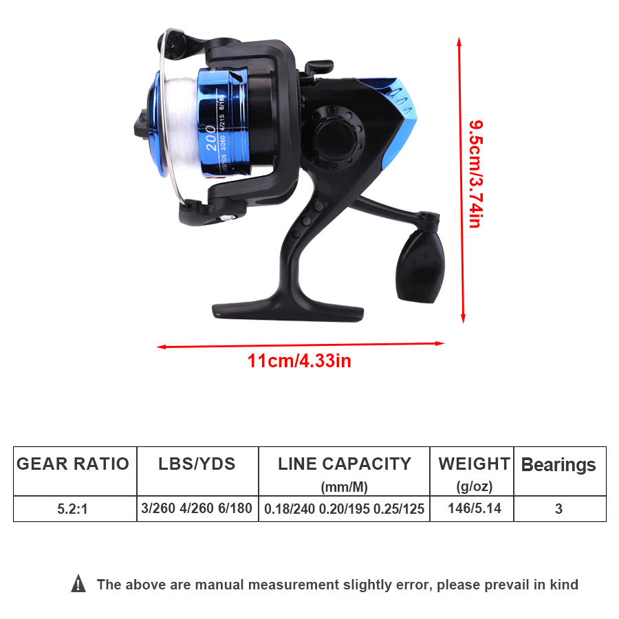 FTK-carrete de caña de pescar  - Fishing Rod Combo reseña y precio